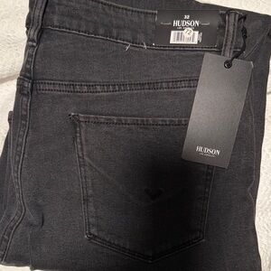 Hudson Jeans Black Straight Leg Women